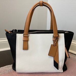 Tumi Varek Park Leather Laptop Tote